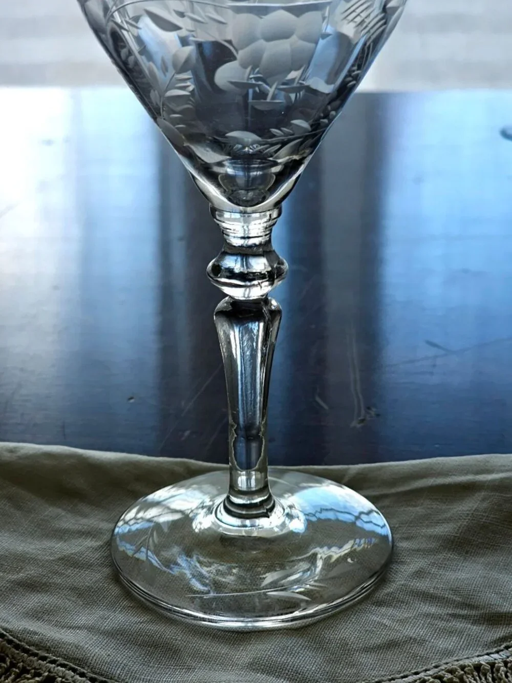 Rock Sharpe Floral Liquor Cocktail Glass 5